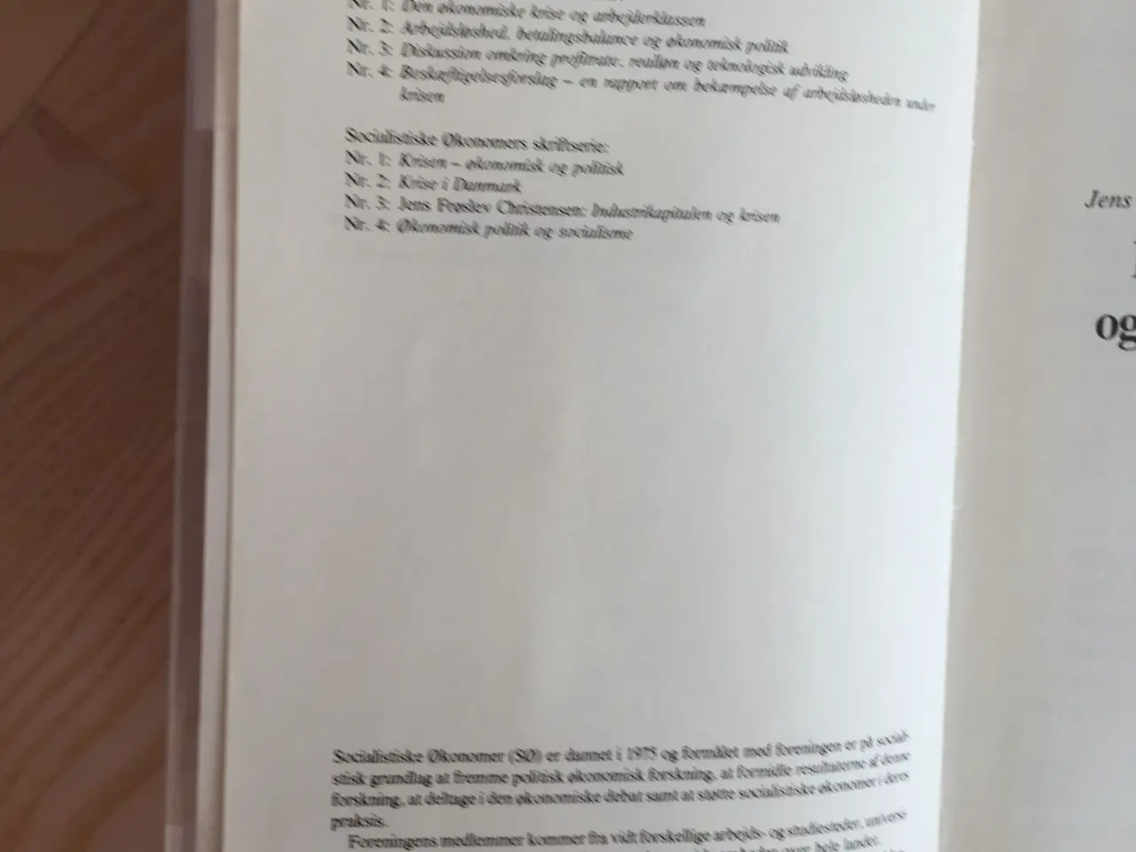 Billede 2 - Boligpolitikken, krisen