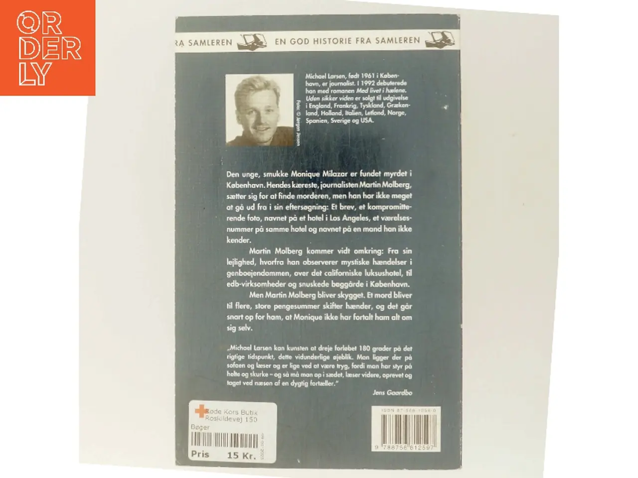 Billede 3 - Uden sikker viden : roman af Michael Larsen (f. 1961) (Bog)