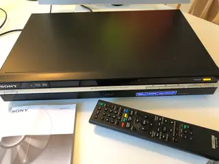 Sony DVD afspiller med Harddisk optager