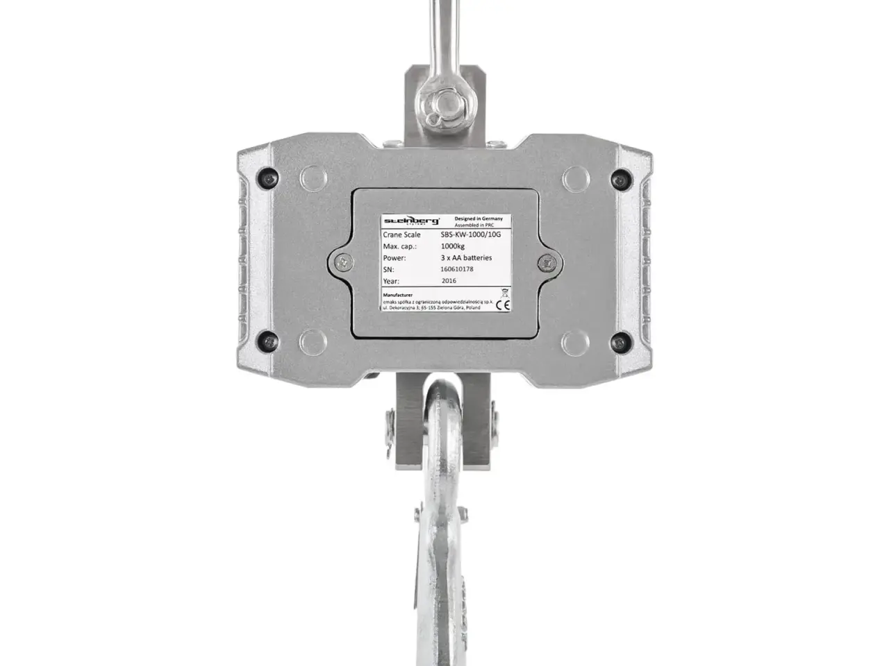 Billede 4 - Kranvægt 1000 kg / 0,5 kg – LCD – digital