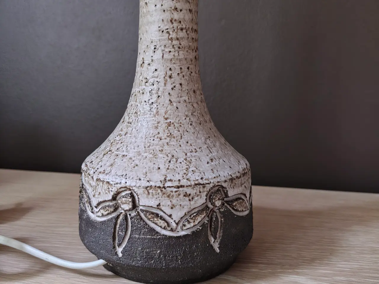 Billede 3 - Flot Løvemose bordlampe