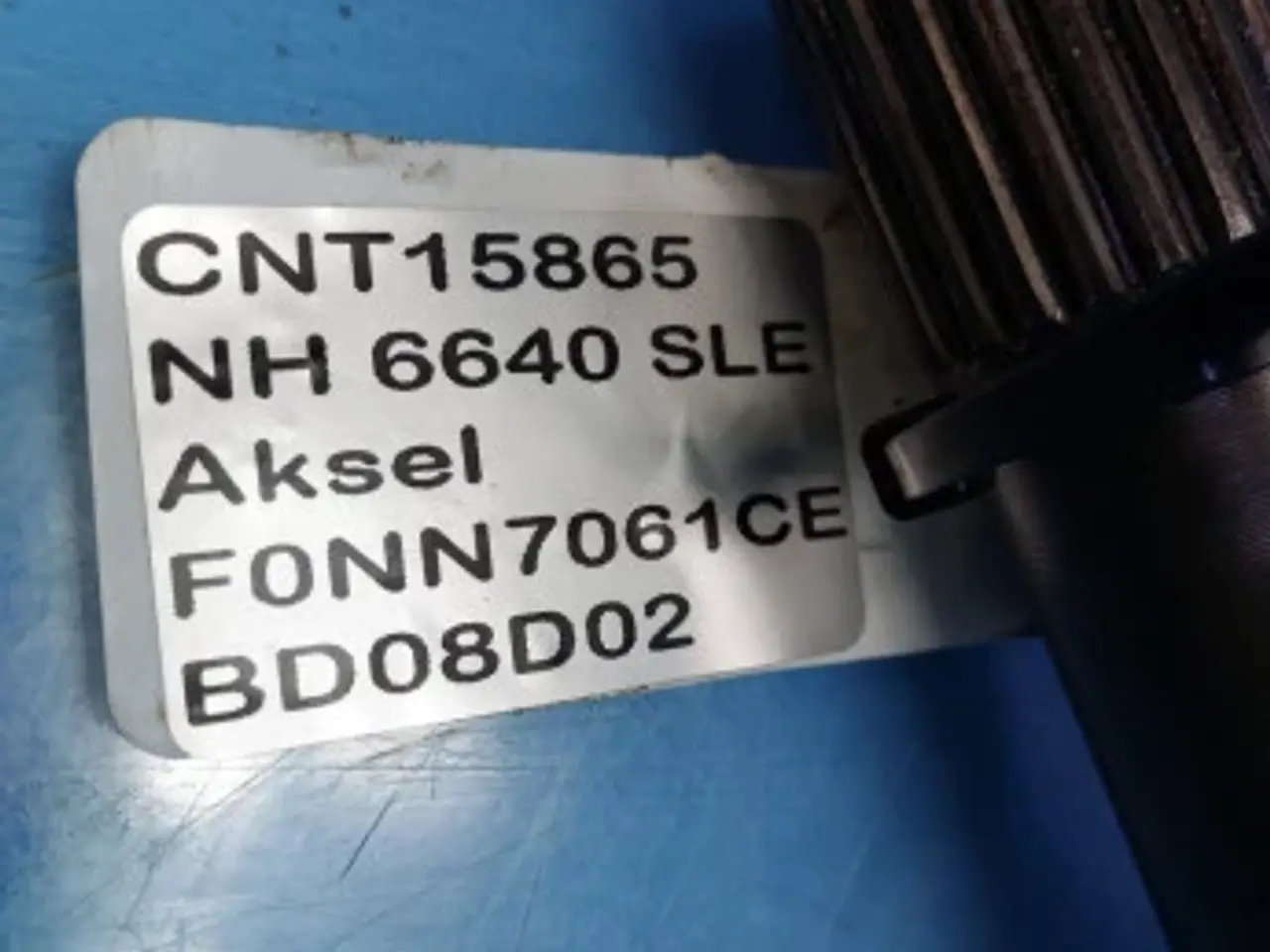 Billede 14 - New Holland 6640 Aksel F0NN7061CE
