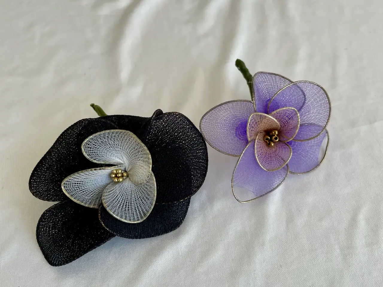 Billede 1 - Vintage hatteblomster