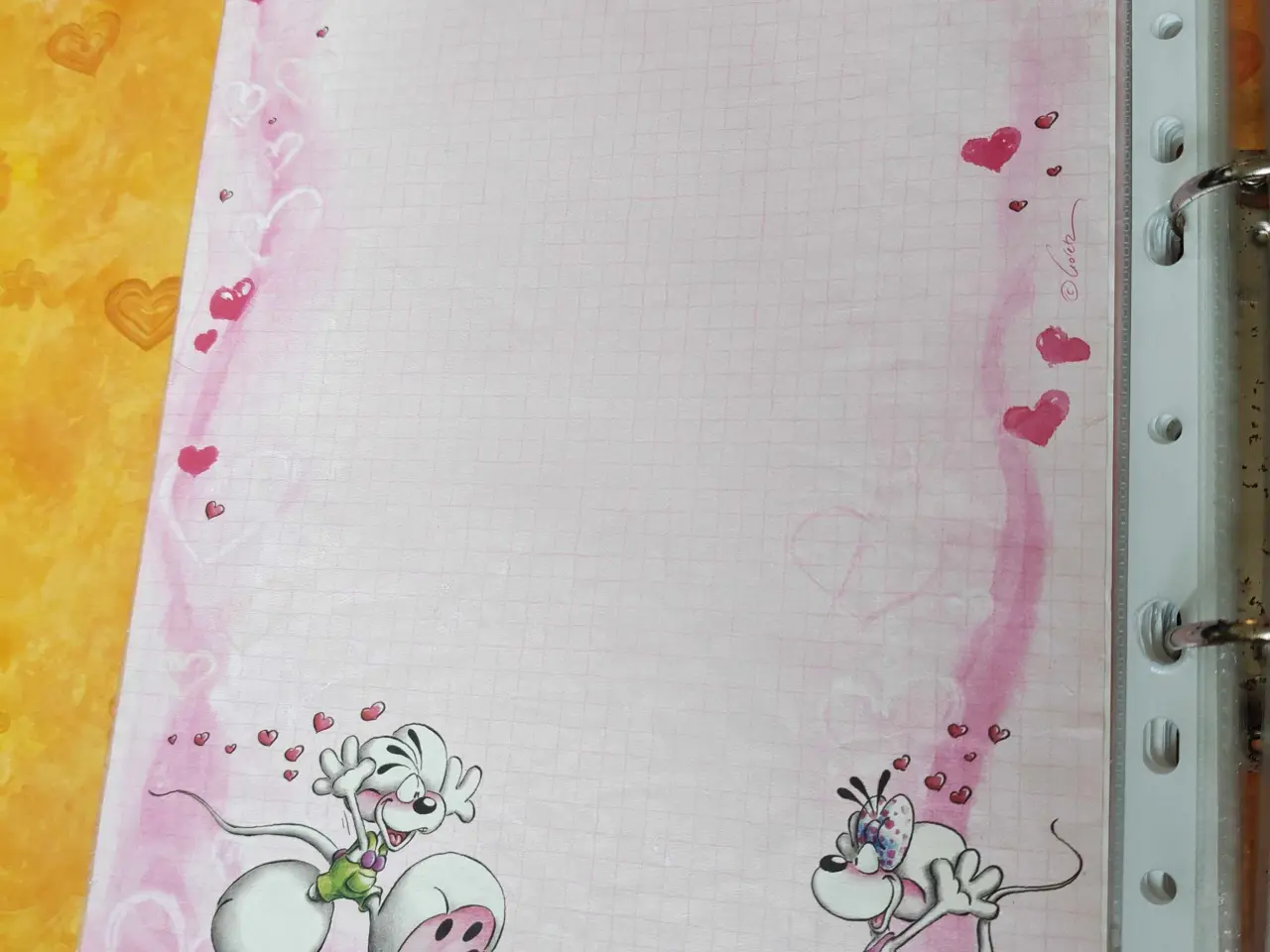 Billede 19 - Diddlepapir i mapper