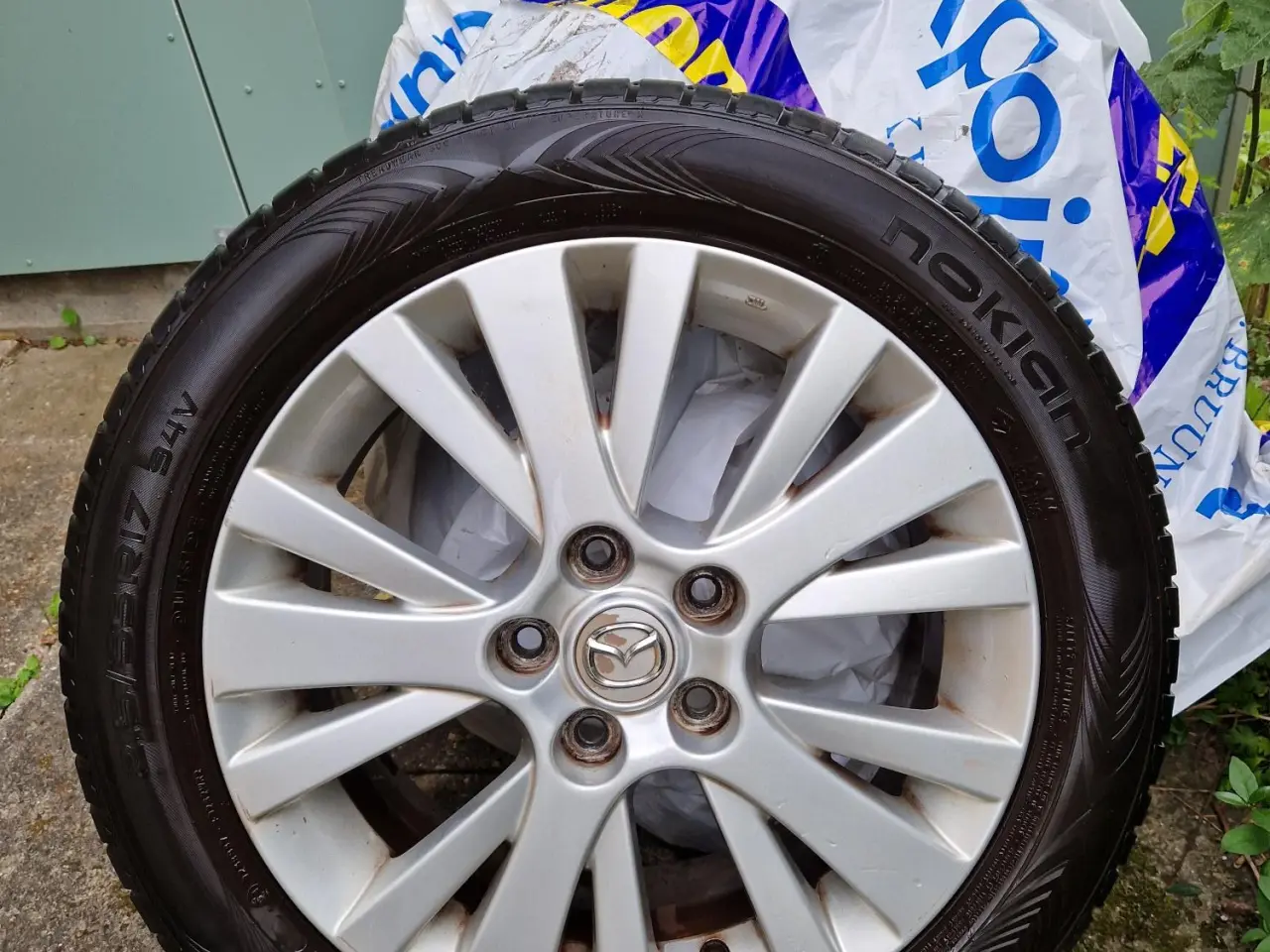 Billede 1 - 4 Dæk med fælge til Mazda 6