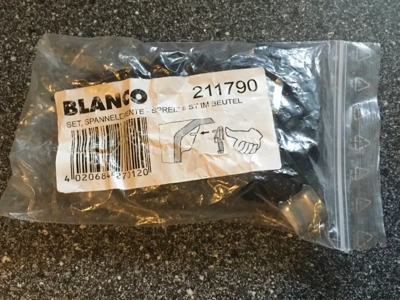 Billede 1 - Blanco beslag til køkkenvask