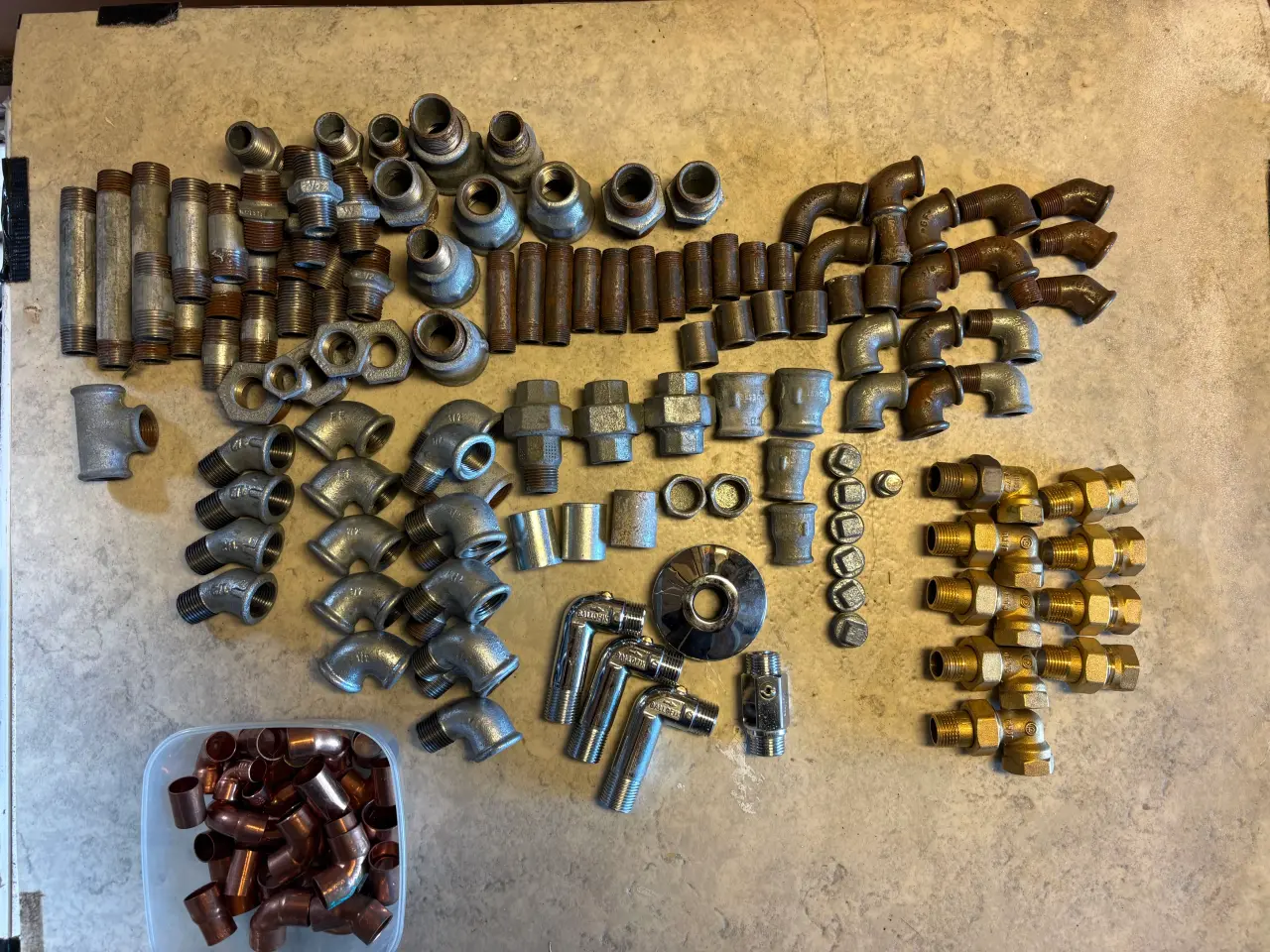 Billede 2 - Div. VVS fittings sælges samlet