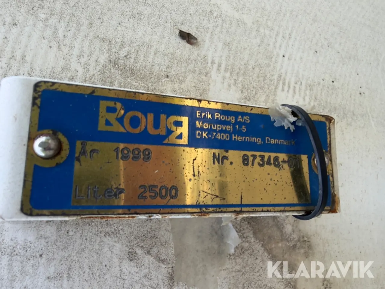 Billede 5 - Dieseltank Roug 2500 Liter