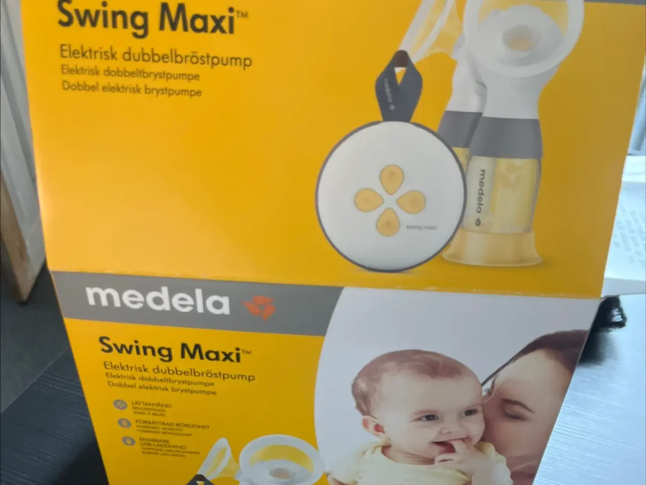 Billede 1 - Medela maxi swing brystpumpe