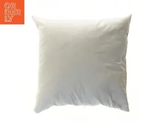 Kvadratisk hvid pude (str. 49x49 cm)