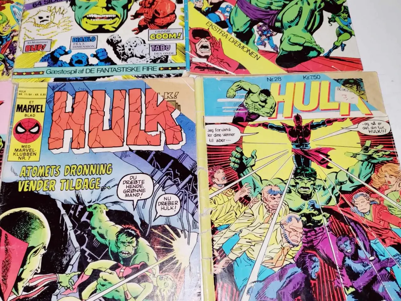 Billede 3 - 9 fede hulk blade