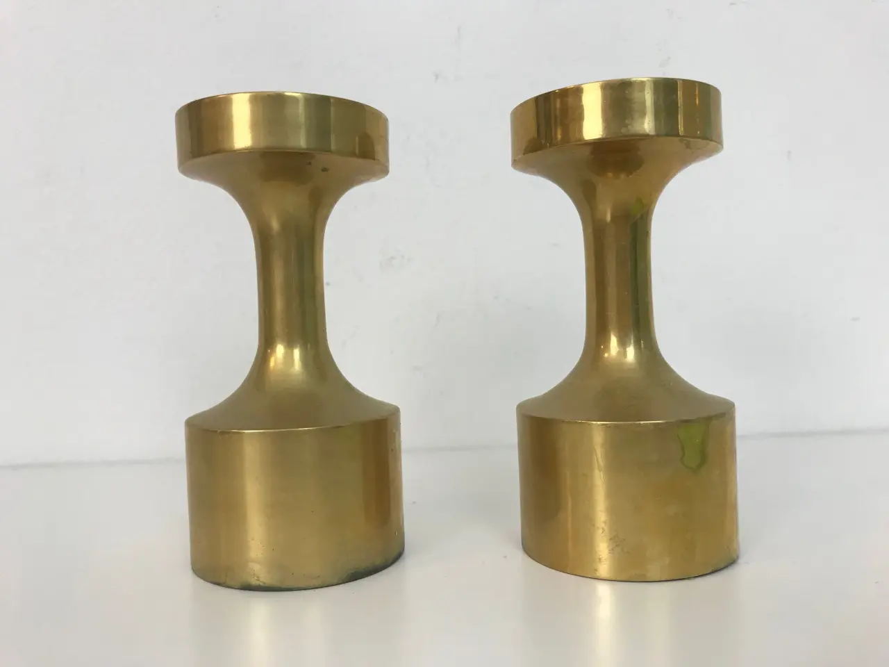 Billede 2 - Et sæt retro messing stager