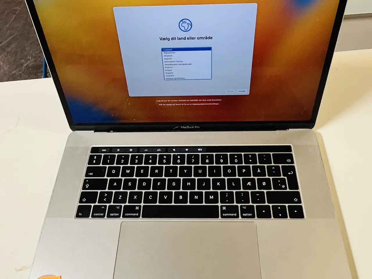Billede 1 - Bærbar Macbook Pro APPLE Model A1707