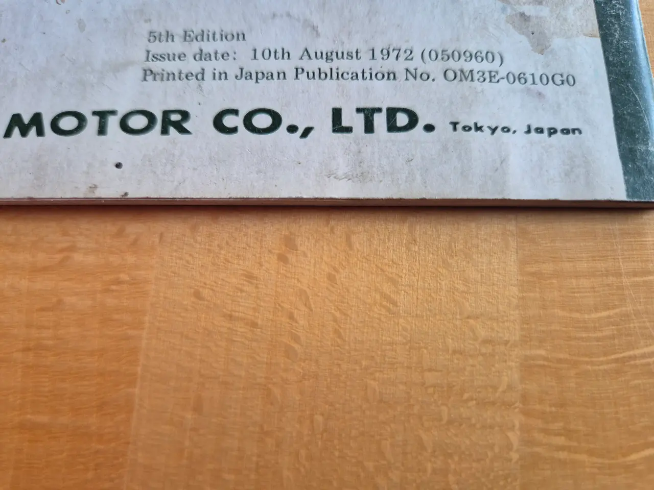 Billede 2 - Instruktionsbog DATSUN 180B-160B