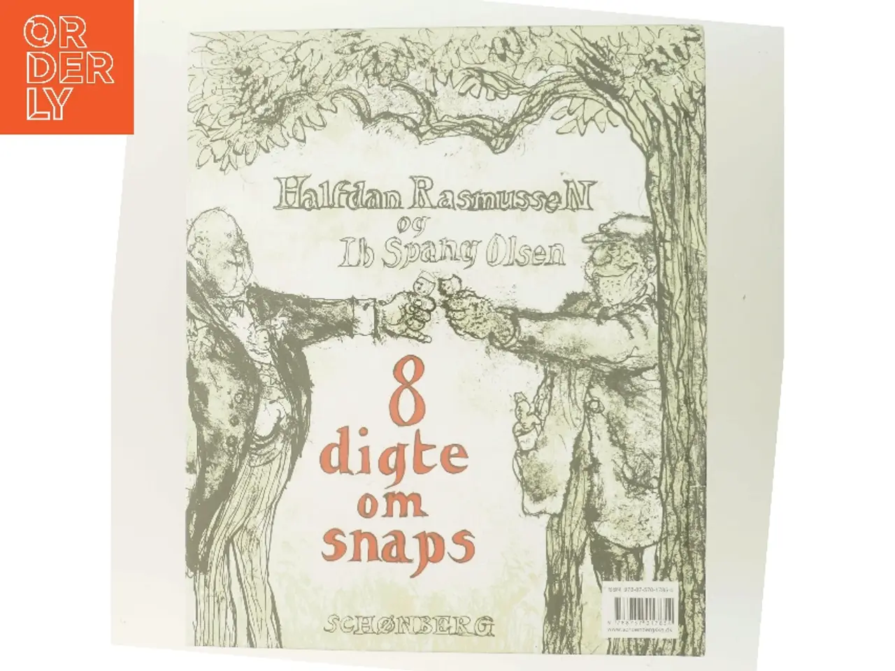 Billede 3 - 8 digte om snaps af Halfdan Rasmussen (f. 1915) (Bog)
