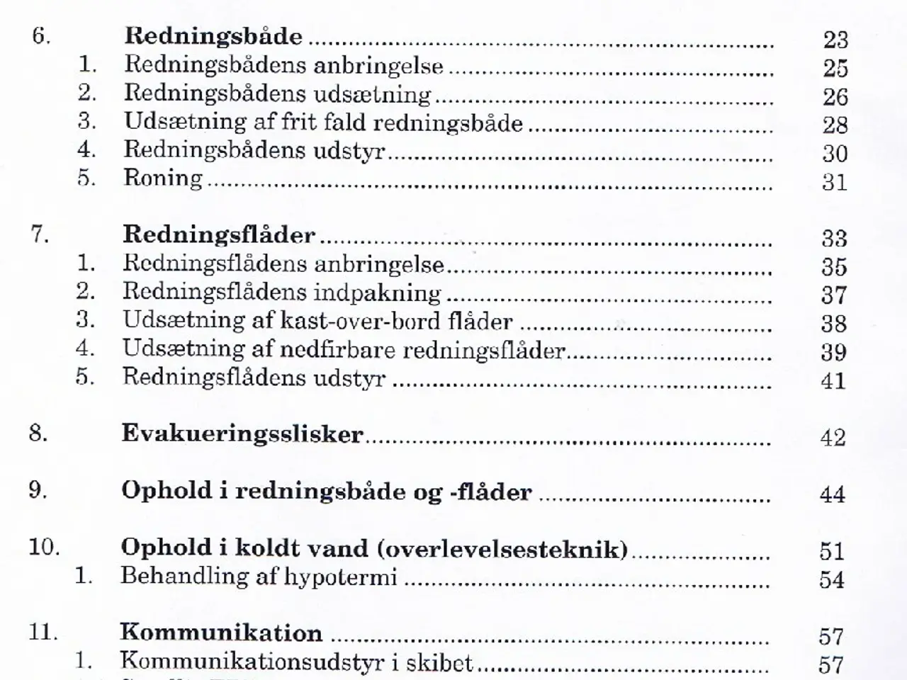 Billede 3 - Redningsmidler i skibe