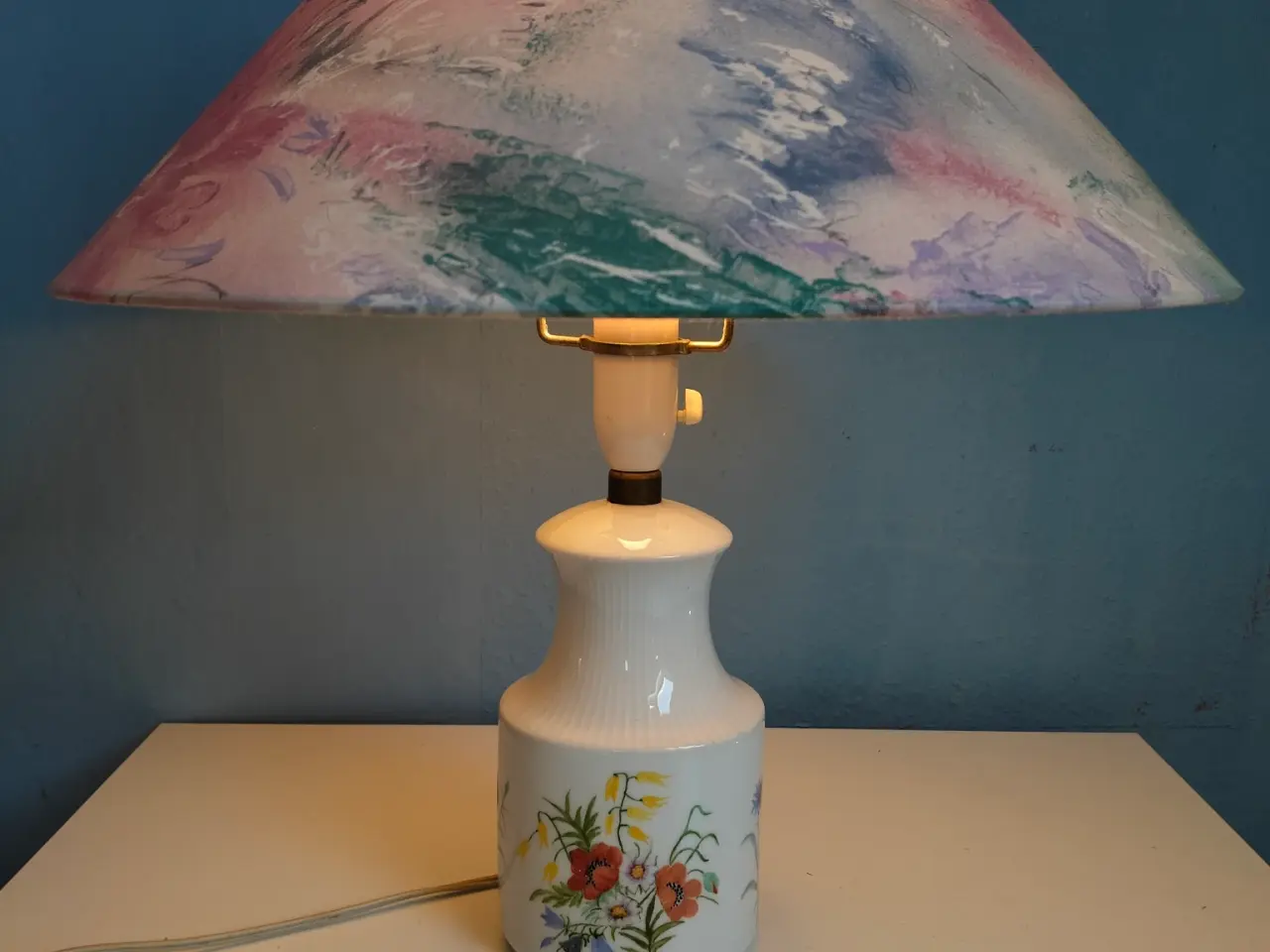 Billede 1 - Vintage Kaiser porcelænslampe