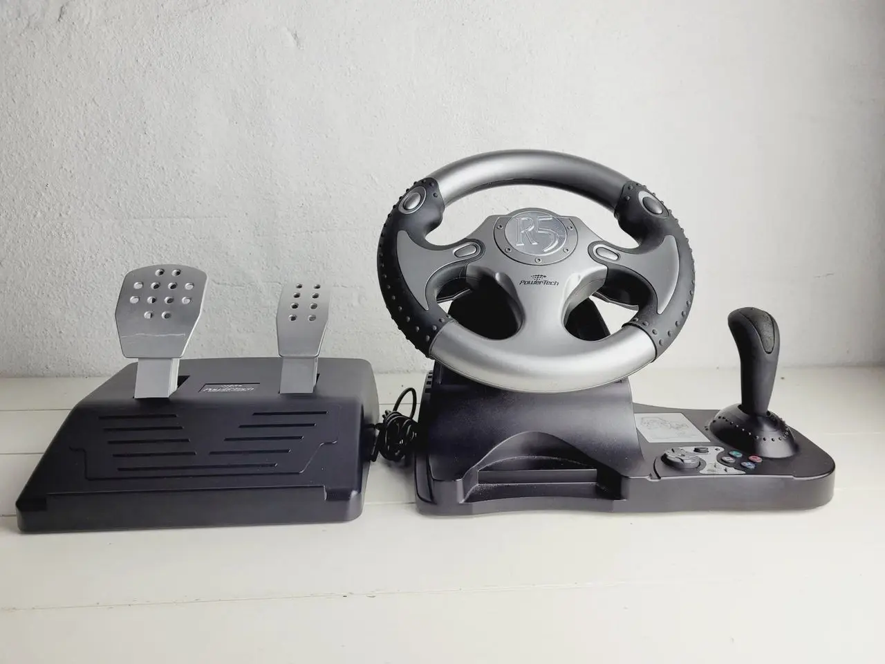Billede 7 - ⭐️- Rat og Pedal til PS1/PS2 - Powertech R5