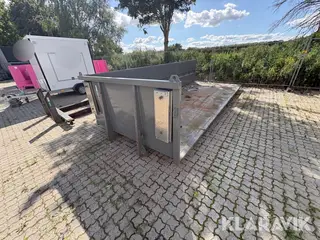 Entreprenør/ maskinlad wirehejs med ramper