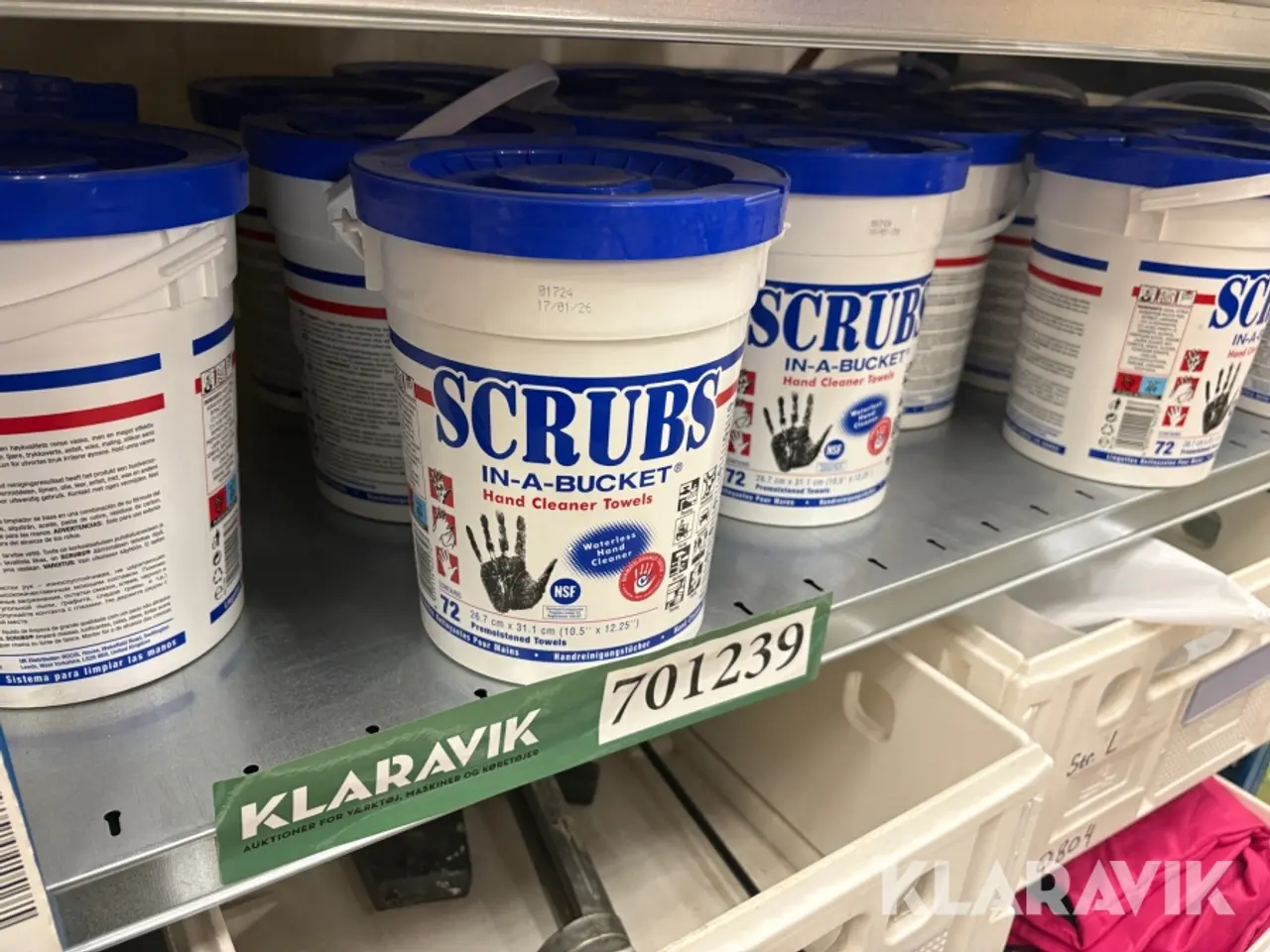 Billede 1 - Vaskeklude Scrubs - 14 bøtter á 72 styks