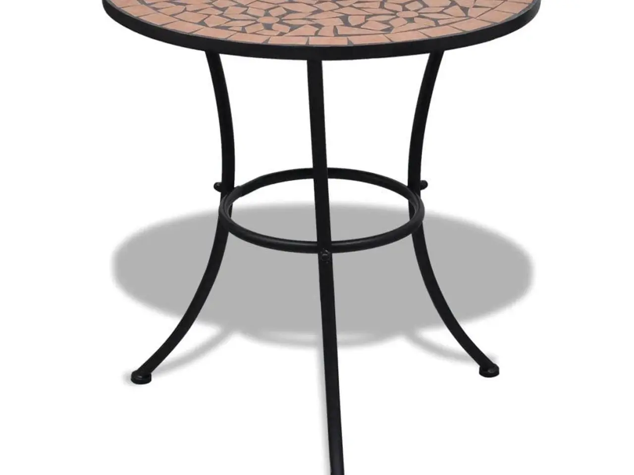 Billede 1 - Bistrobord 60 cm mosaik terracotta