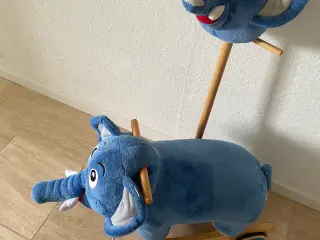 Krea Bodil Kjær elefant gynge/vippe og kæphest