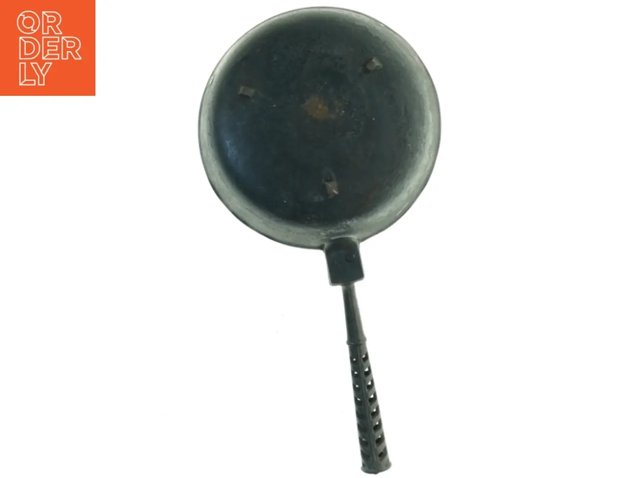 Billede 4 - Gammel emaljeret støbejerns stegepande kasserolle (str. 21 x 40 x 7 cm)