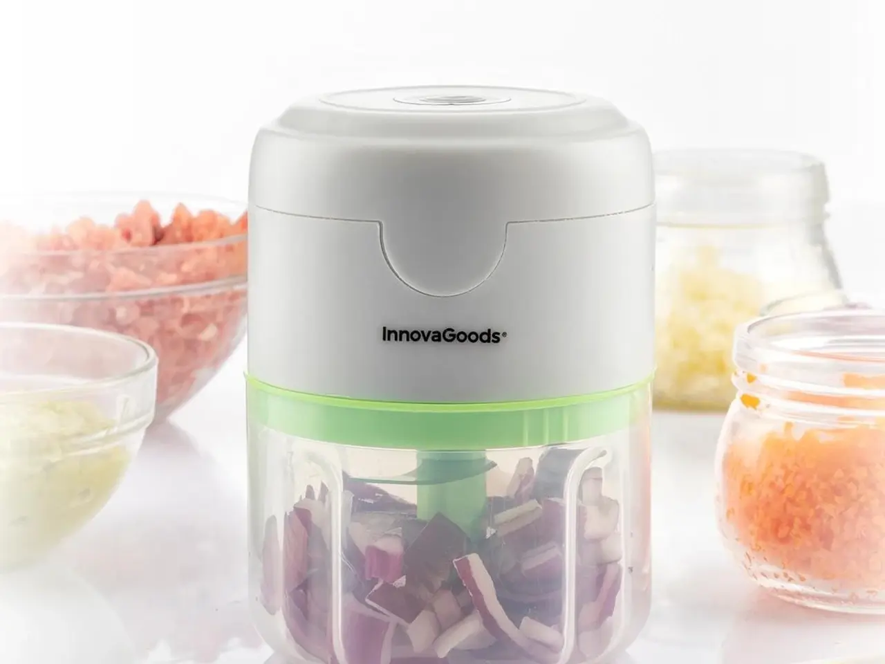 Billede 4 - Echoppie genopladelig bærbar minihakker 250 ml