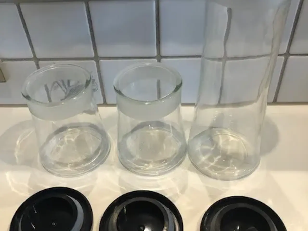 Billede 4 - Opbevaringsglas m. låg, 3 stk