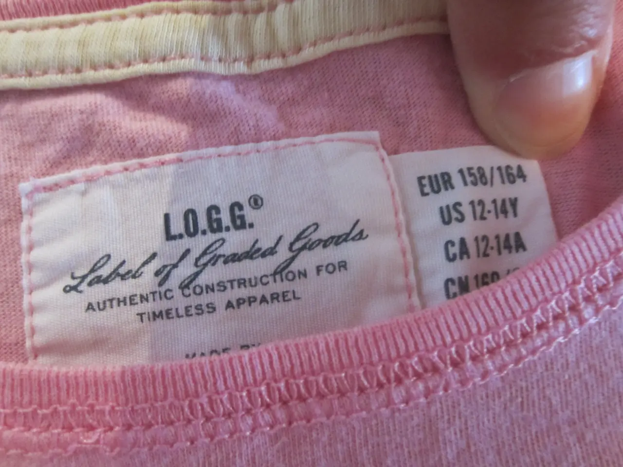 Billede 3 - Lyserød T-shirt i str. 158 / 164 fra H&M