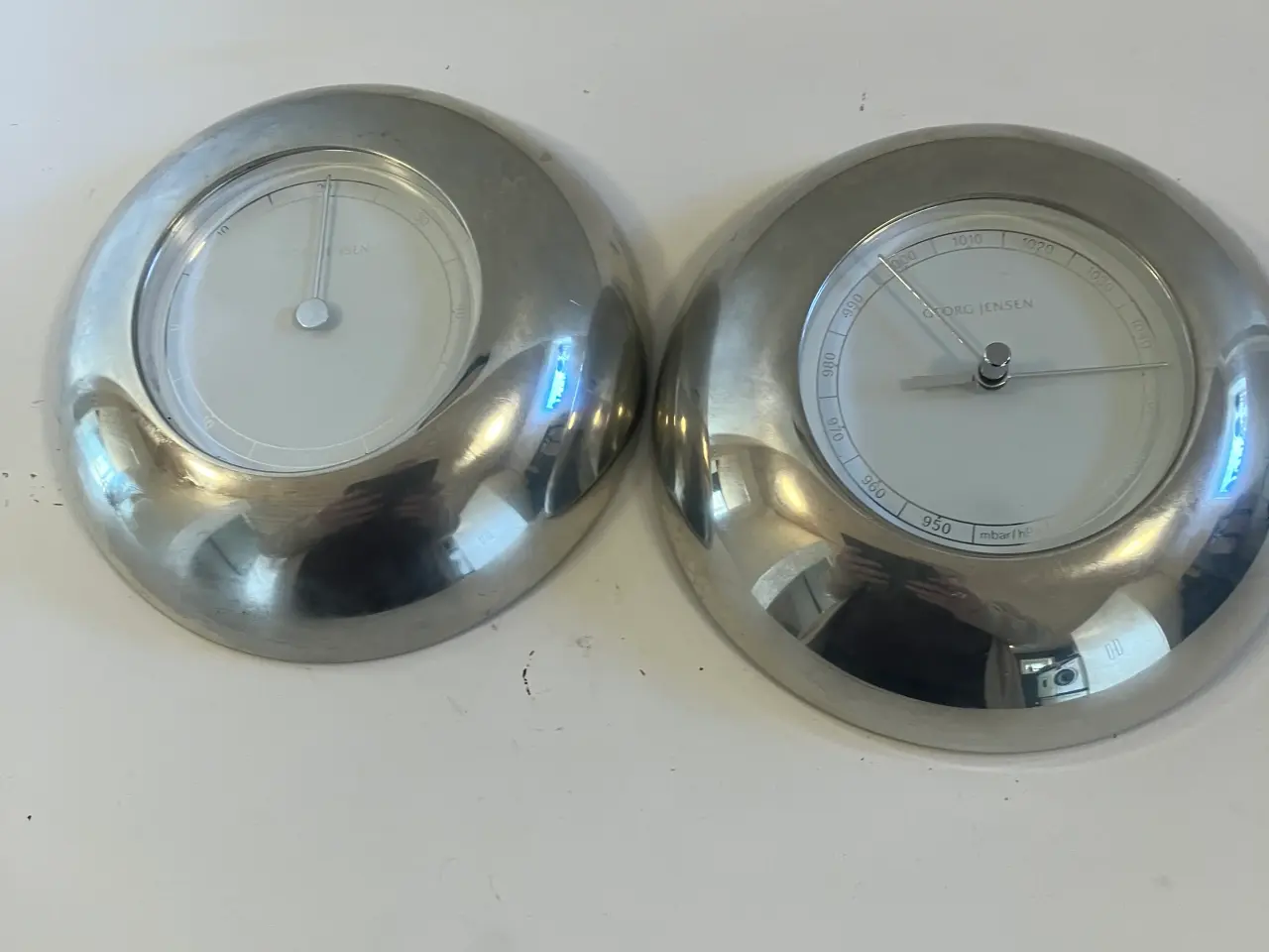 Billede 1 - George Jensen termometer og barometer