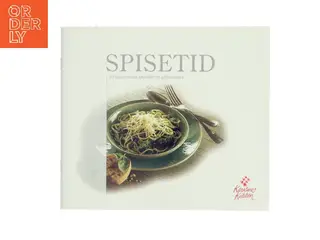 Spisetid af Kvalitetsmærket Kvalitets Køkken (formodes som afsender af opskrifterne) (Bog)