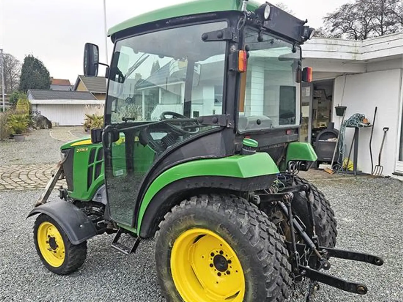 Billede 3 - John Deere 2036 R - Amazone E+S 300 saltstrøer / road salt spreader
