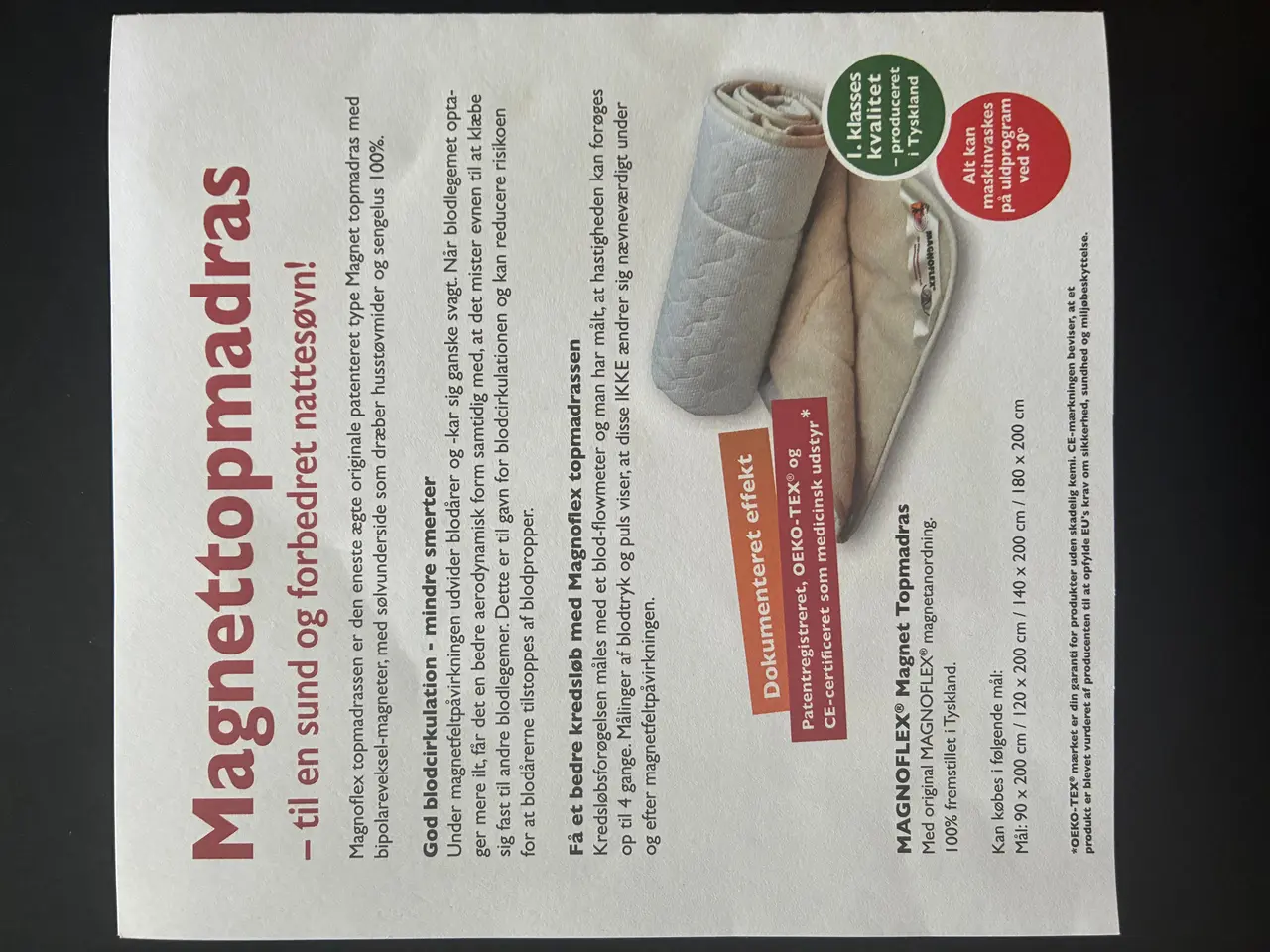 Billede 4 - Topmadras magnet
