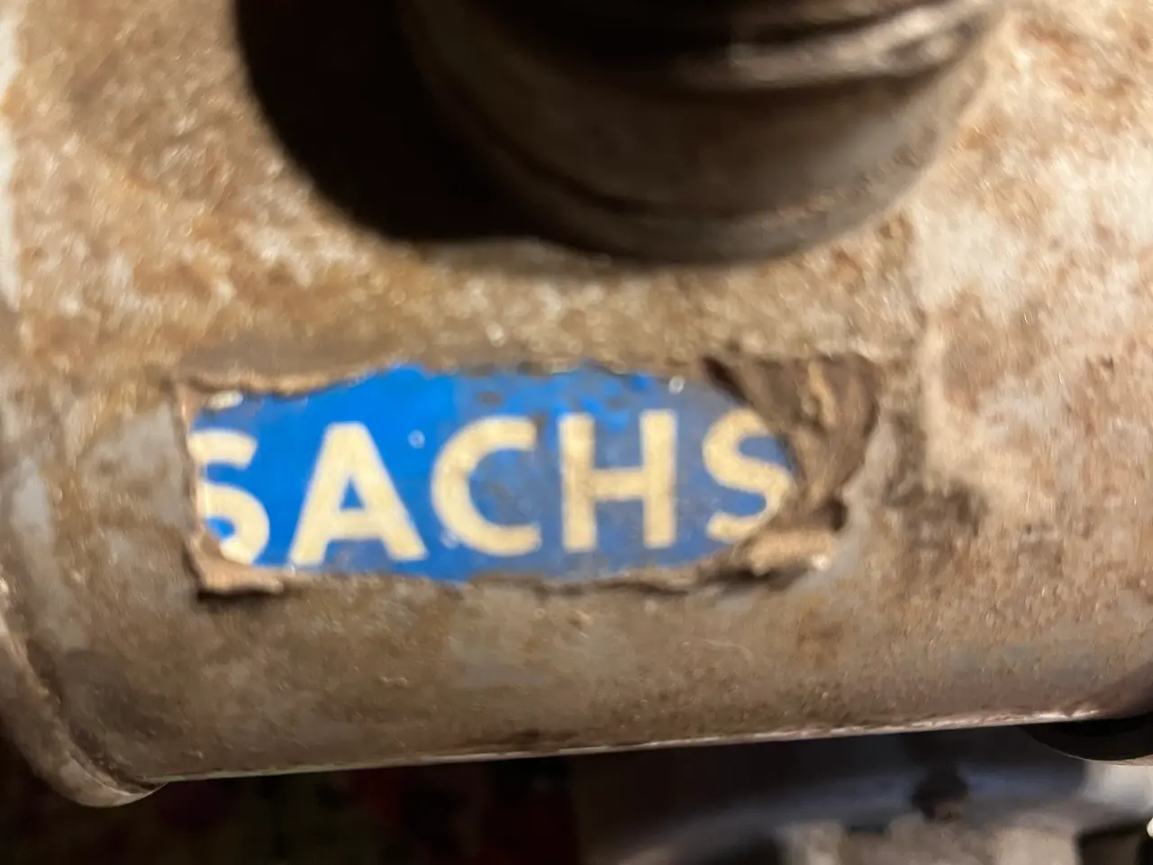 Billede 2 - Gammel sachs mortor 