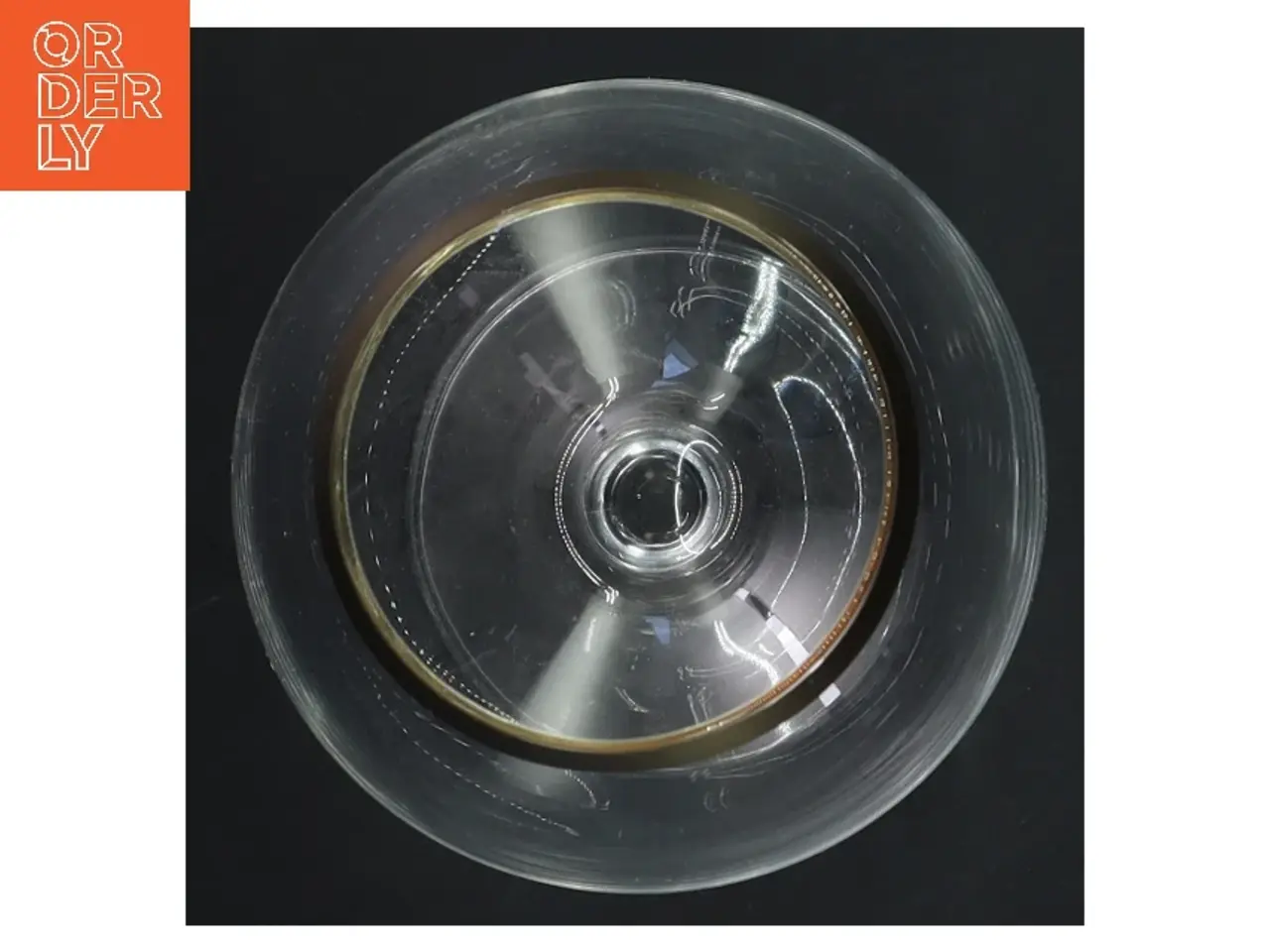 Billede 3 - Glas med guldkant (str. Ø 6 cm længde 14,5 cm)