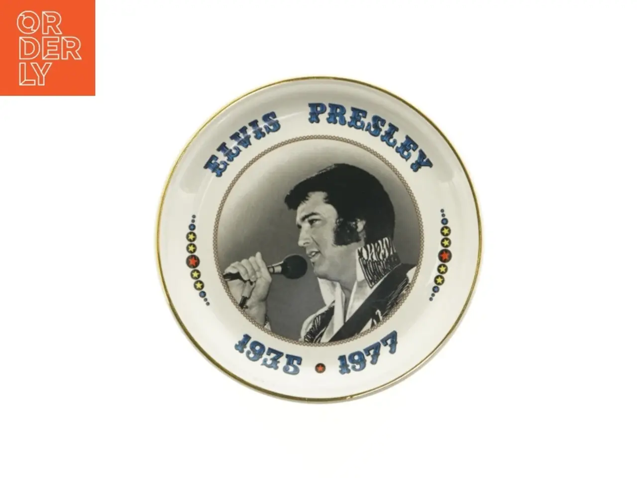 Billede 1 - Elvis Presley Samletallerken (str. O 26 cm)