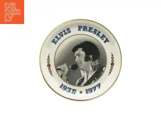Elvis Presley Samletallerken (str. O 26 cm)