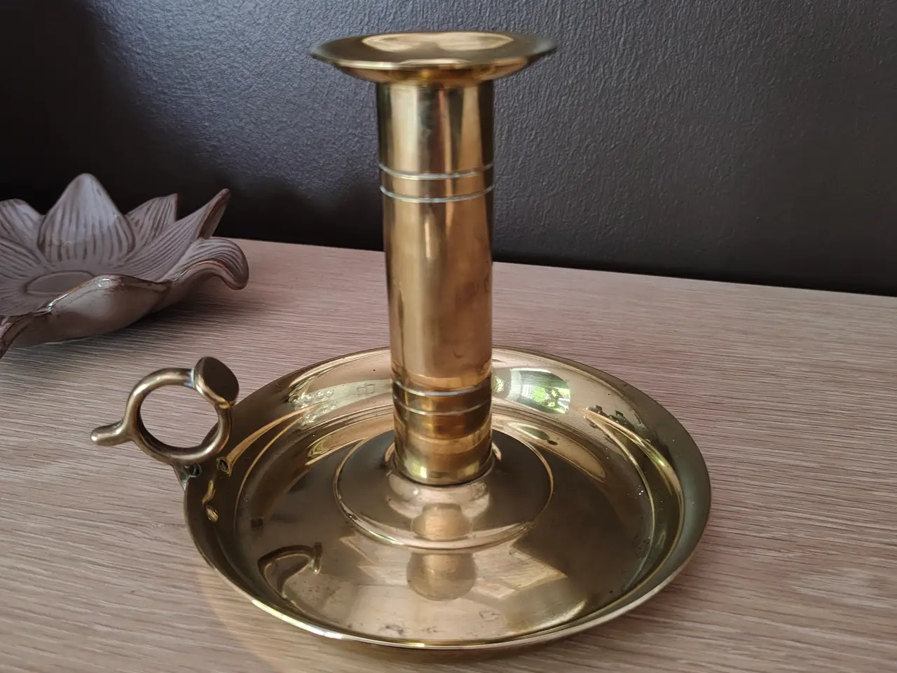 Billede 2 - Fin messing kammerstage
