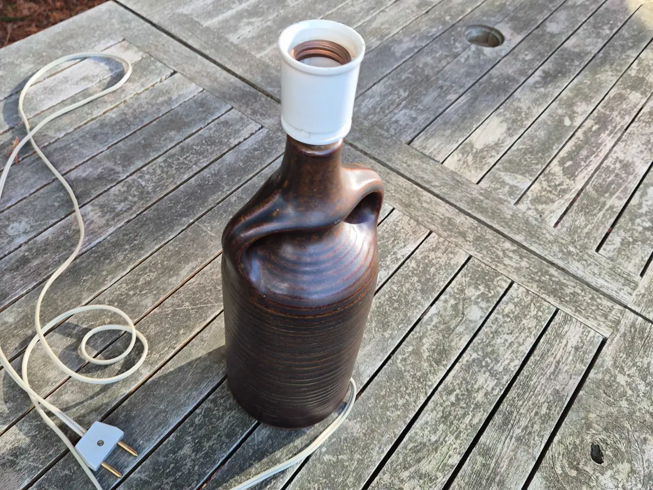 Billede 10 - Smuk keramiklampe fra Knabstrup