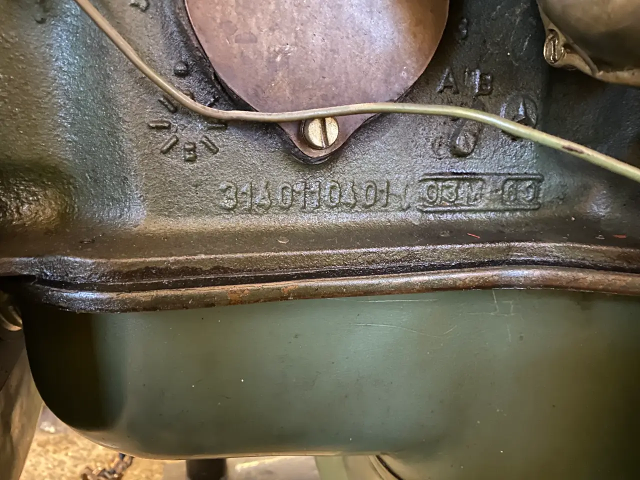 Billede 5 - Mercedes 314 motor