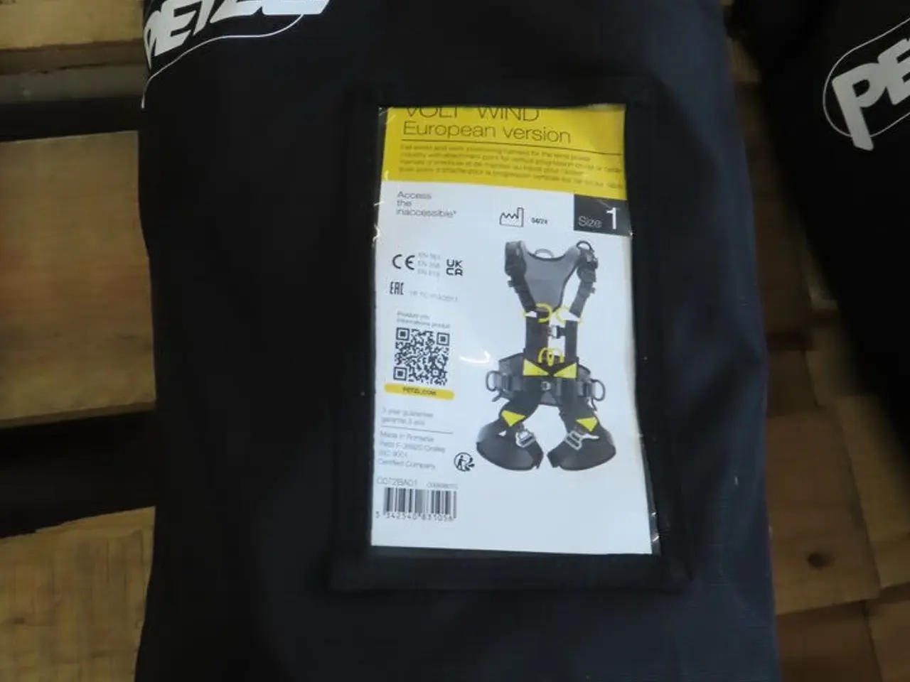 Billede 1 - Faldsikringssele PETZL, str. 1