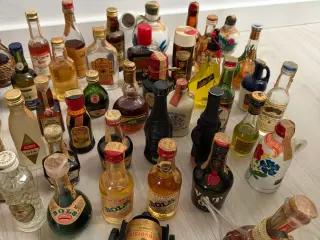 Mini spiritusflaske samleobjekt