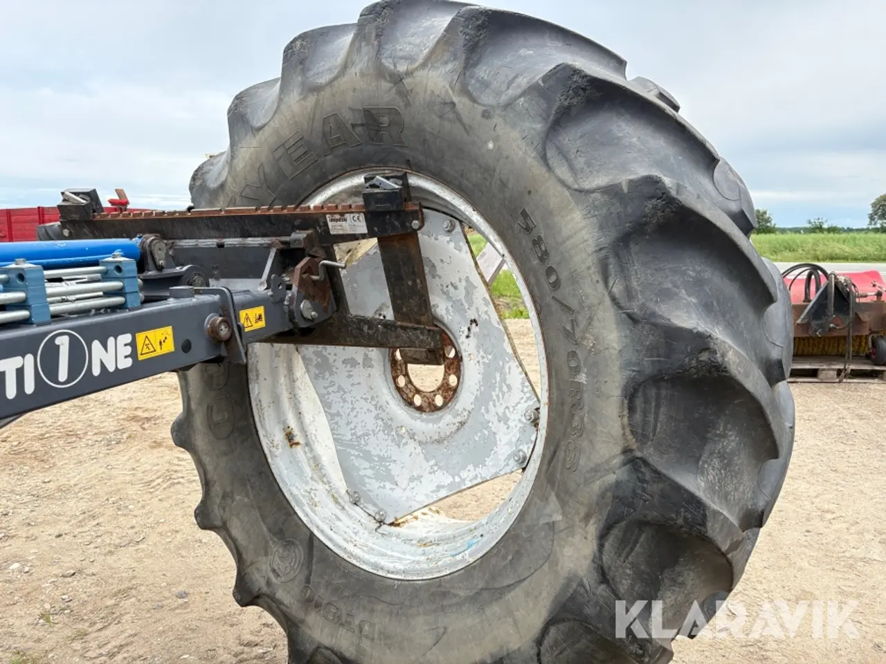 Billede 10 - Traktor hjul Goodyear DT810 - 2 styk, 580/70R38