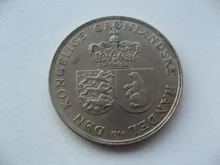 Grønland Særdeles flot 1 kr 1964. den sidste