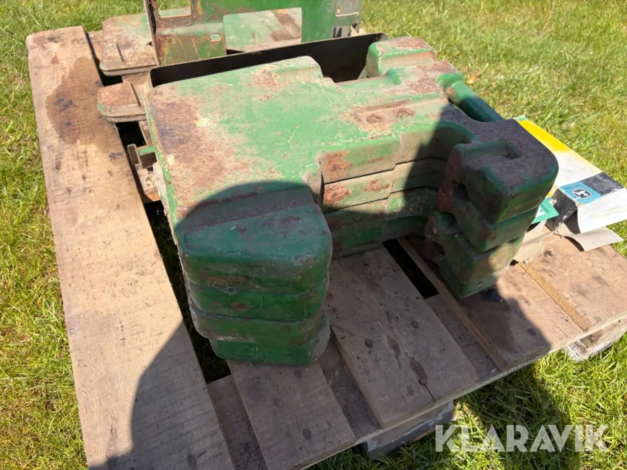 Billede 8 - Vægtklodser John Deere 5 styk x 50 kg