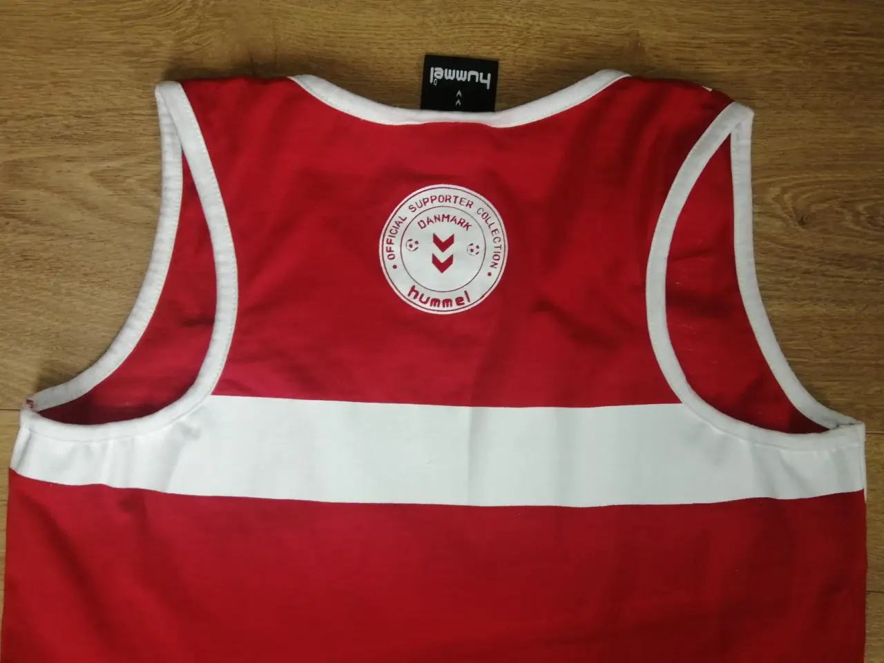 Billede 4 - DANMARK DANNEBROG STROP TSHIRT, STR. M, SOM NY