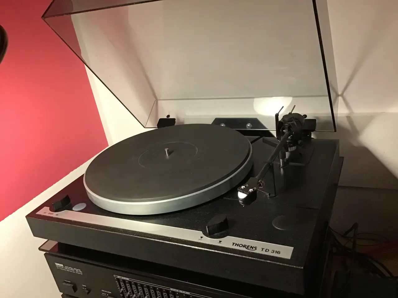 Billede 1 - THORENS pladespiller / riaa forforstærker (mm/mc)