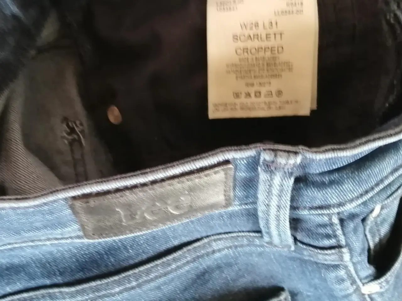 Billede 5 - JEANS, LEE SCARLETT CROPPED, I FLOT STAND, STR 26