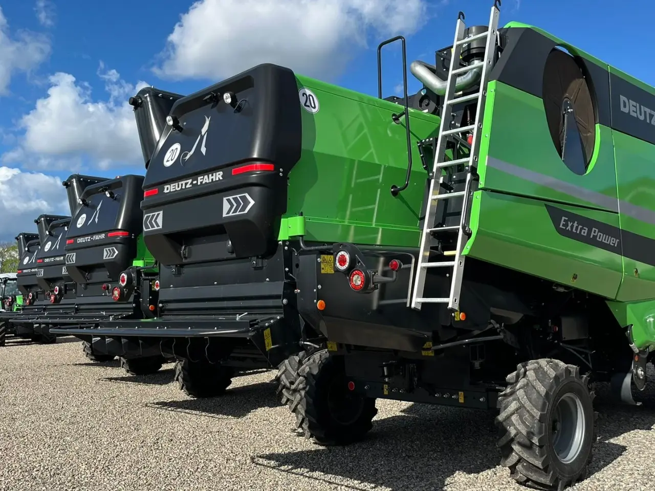 Billede 5 - Deutz-Fahr C7206 With 24feed - 7.2m header. New and unused Combine together with 7.2m header